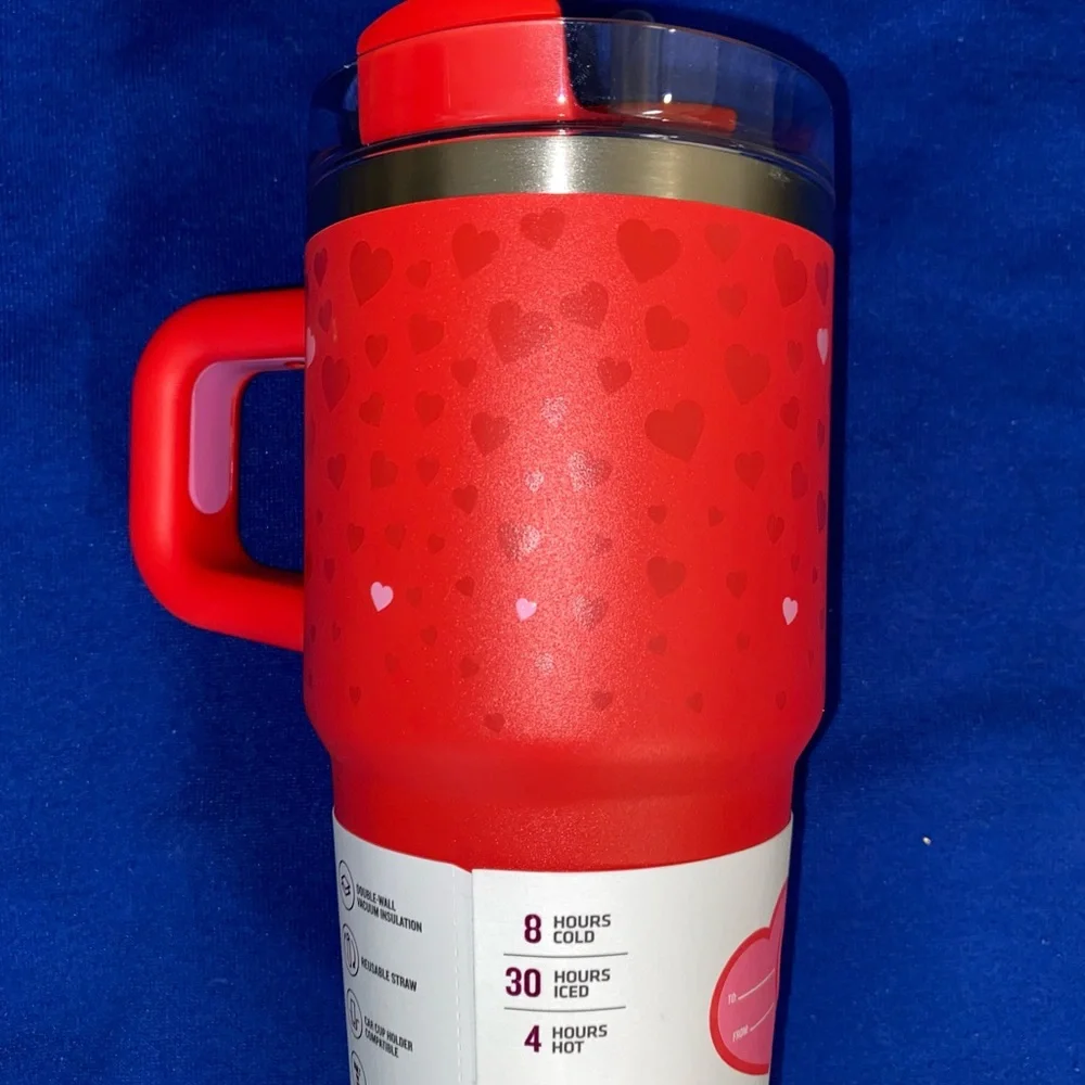 Valentine’s Day Stanley Red 20oz - Picture 2 of 3